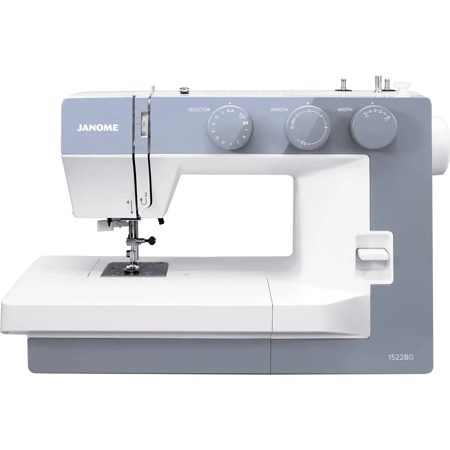 Janome HD3000 Heavy-Duty Sewing Machine with 18 Built-in Stitches + Hard Case