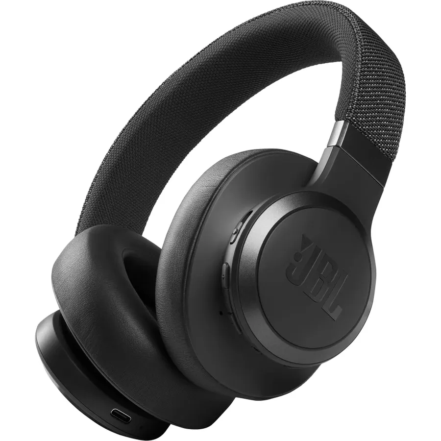 JBL Tune 770NC Adaptive Noise Cancelling Wireless Over-Ear Headphones - Bluetooth 5.3 LE Audio Headset with 70H Battery, Speed Charge, Pure Bass Sound, Foldable Noise Cancelling Earphones, Blue