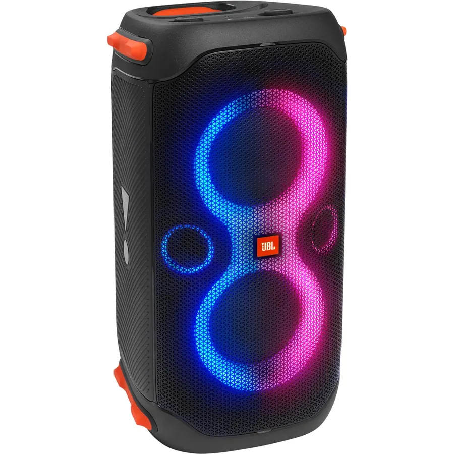 JBL PartyBox 110 - Portable Party Speaker with Built-in Lights, Powerful Sound and deep bass, Black