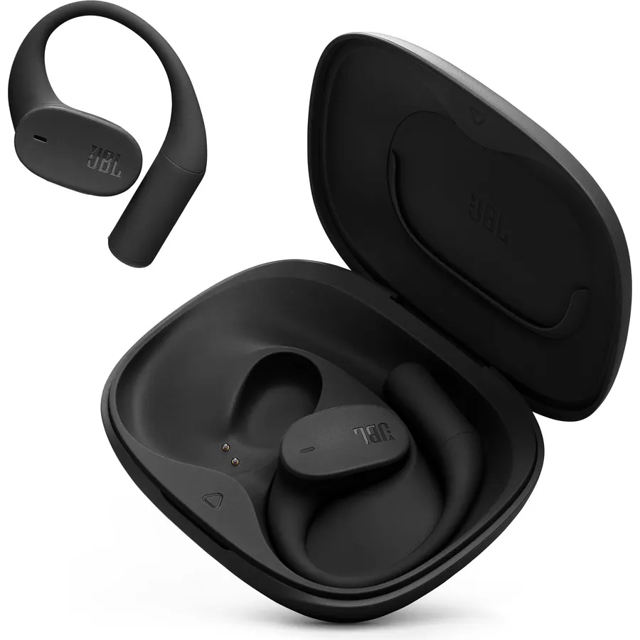 JBL Sense Lite Open Ear Earbuds, True Wireless, Ear Hook Fit - Black