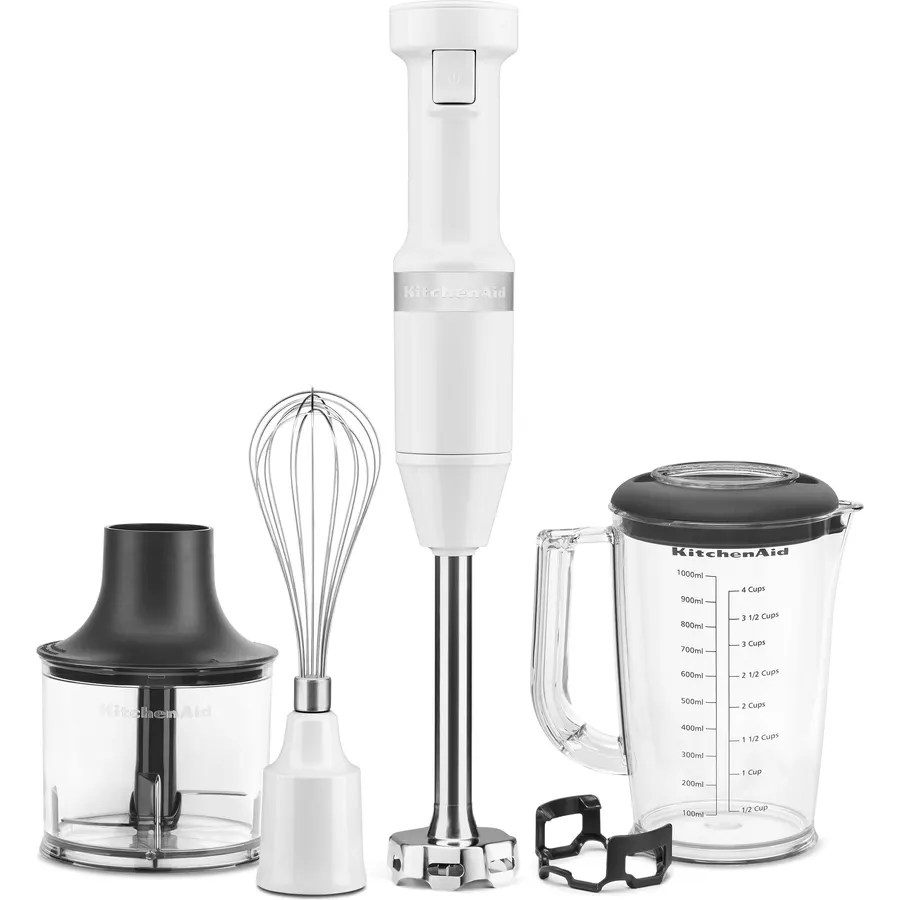 KitchenAid Variable Speed Corded Hand Blender with Attachments, KHBV83
