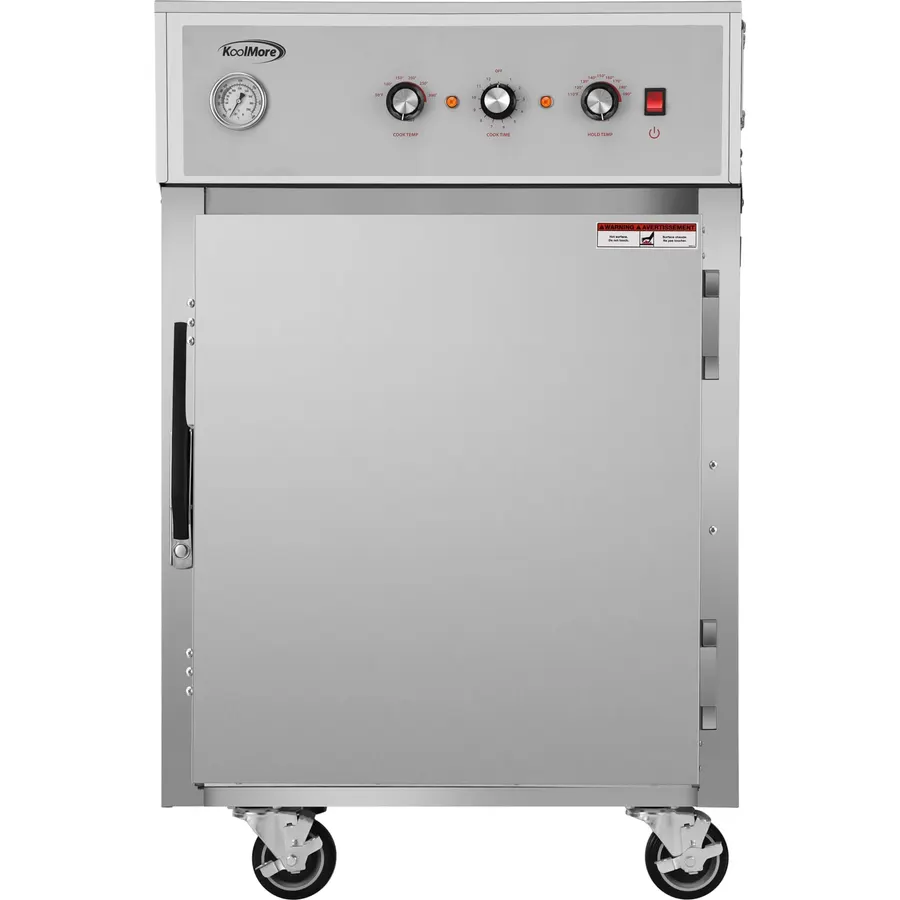KoolMore Half-Size One Door Commercial Cook And Hold Oven 3,000 W and 208/240V, UL Listed in Stainless-Steel (KM-CCAH3-1D)