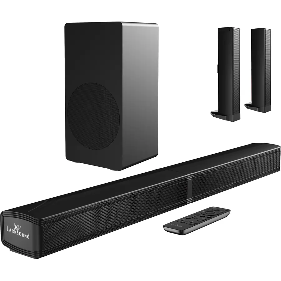 LARKSOUND 31 Inch Soundbar with Subwoofer, Surround Sound System for TV
