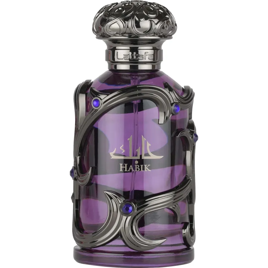 Lattafa Habik – Spicy, Aromatic, Woody, Musky – Eau de Parfum Spray Long-Lasting Fragrance for Men, 3.4 Ounce / 100 ml