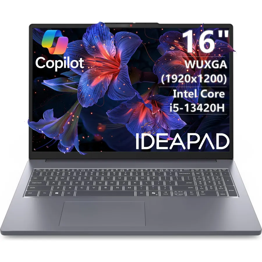 Lenovo 2026 Everyday Laptop, 13th Gen Core i5 CPU, 16GB DDR5, 512GB SSD
