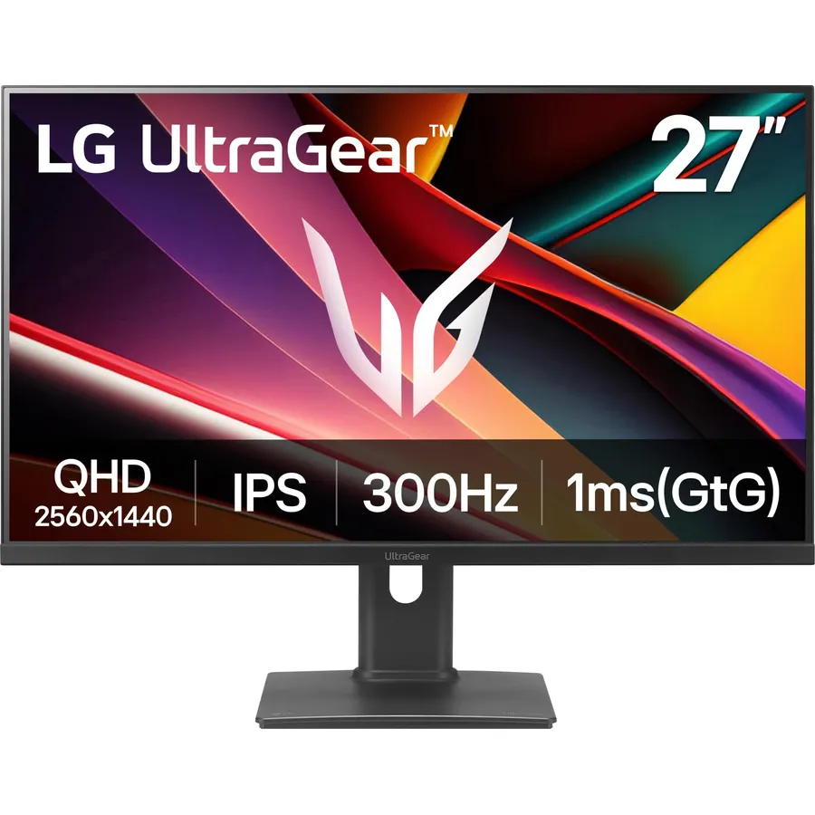 LG 27G64NA-B 27-inch Ultragear G6 QHD IPS 300Hz 1ms HDR400 Gaming Monitor