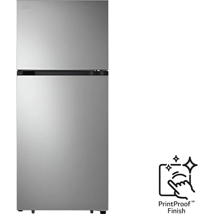 Midea MRT18D3BWW 18 Cu. Ft. White Garage Ready Top Freezer Refrigerator