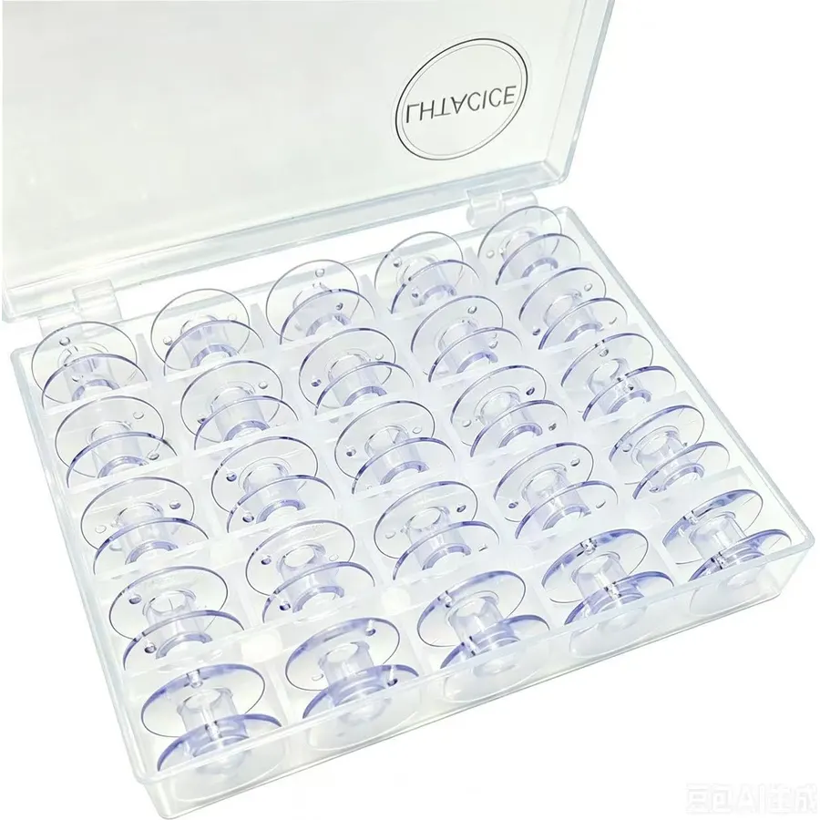 LHTACICE Sewing Machine Bobbins SA156 for Brother(25pcs/Box)