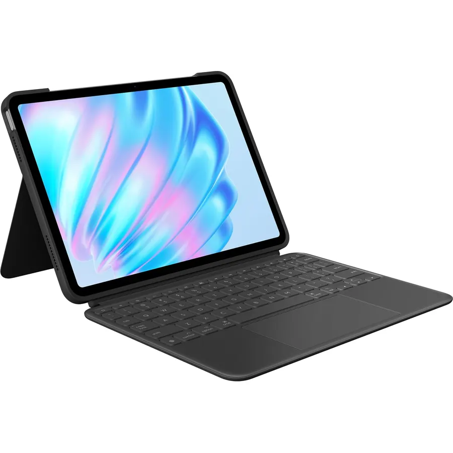 Logitech Combo Touch iPad Air 11 inch Keyboard Case - Midnight Black