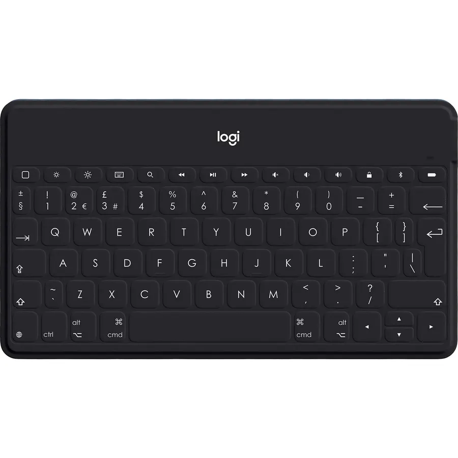 Logitech Keys-to-Go Bluetooth Keyboard for iPhone, iPad, Mac - Graphite