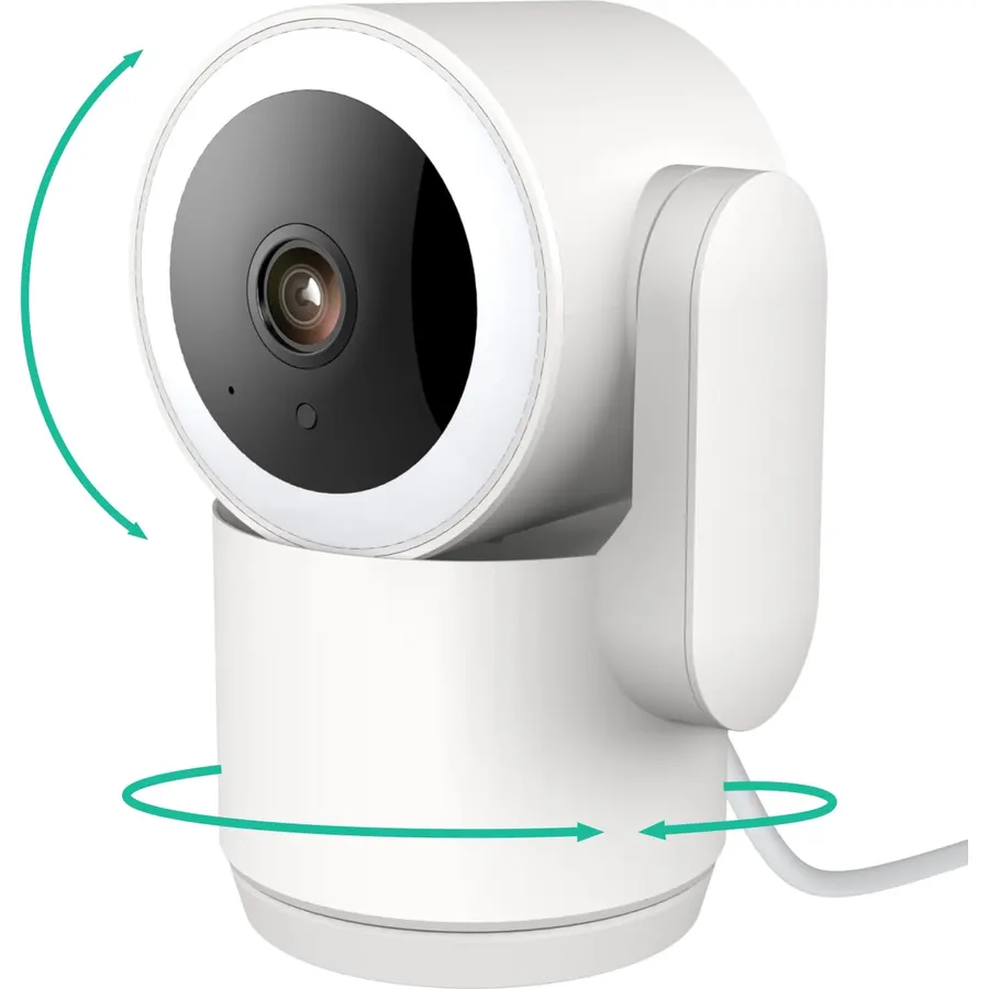 Luna 2K Indoor Camera for Home Security, Dual-Band WiFi 360° Pan-Tilt