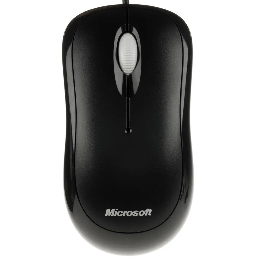 Microsoft Basic OPTIBAL Mouse Black USB P58-00057, Optical, USB, 800, P58-00057 (P58-00057, Optical, USB, 800 DPI,)