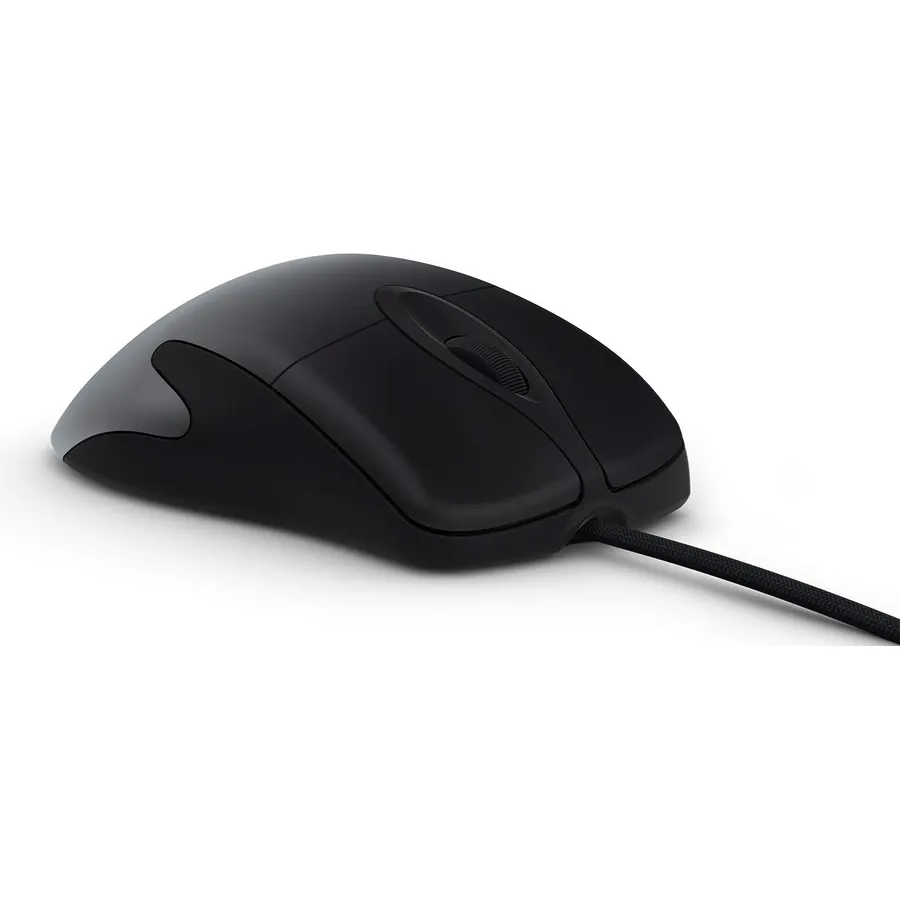 Microsoft Pro Intellimouse – Dark Shadow. Comfortable Ergonomic Design with 2 Customizable Buttons, Wired, USB, Gaming Mouse for PC/Laptop/Desktop