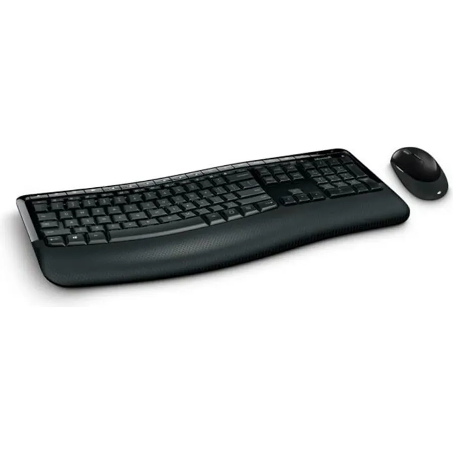 Microsoft Wireless Comfort Desktop 5050 with AES - Keyboard and Mouse