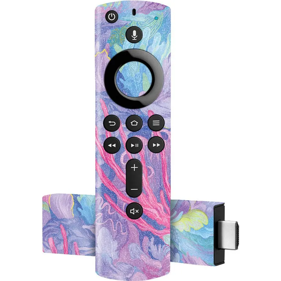 MIGHTY SKINS Glossy Glitter Skin for Amazon Fire TV Stick 4K - Digital Camo | Protective, Durable High-Gloss Glitter Finish | Easy to Apply, Remove, and Change Styles | Made in The USA