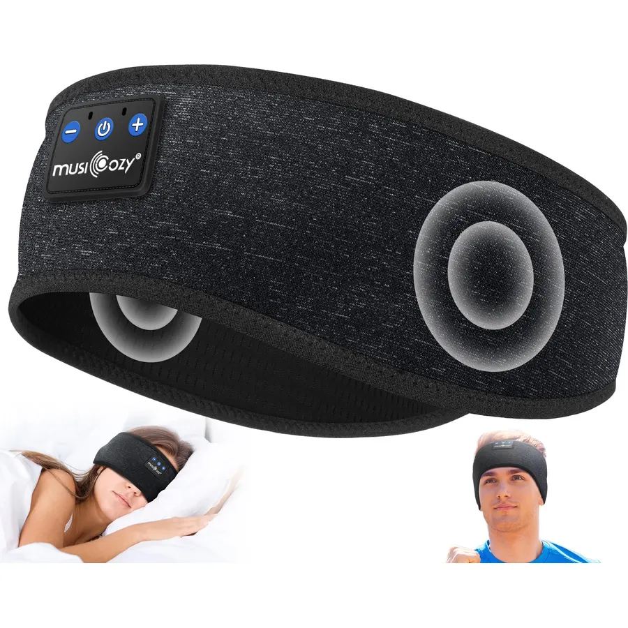MUSICOZY Bluetooth 5.4 Sleep Headphones Headband Sports Wireless Audio