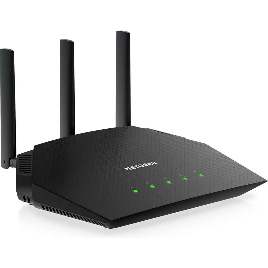 NETGEAR 4-Stream WiFi 6 Router (R6700AX) – Security Features, AX1800 Wireless Speed (Up to 1.8 Gbps), Covers up to 1,500 sq. ft., 20 Devices