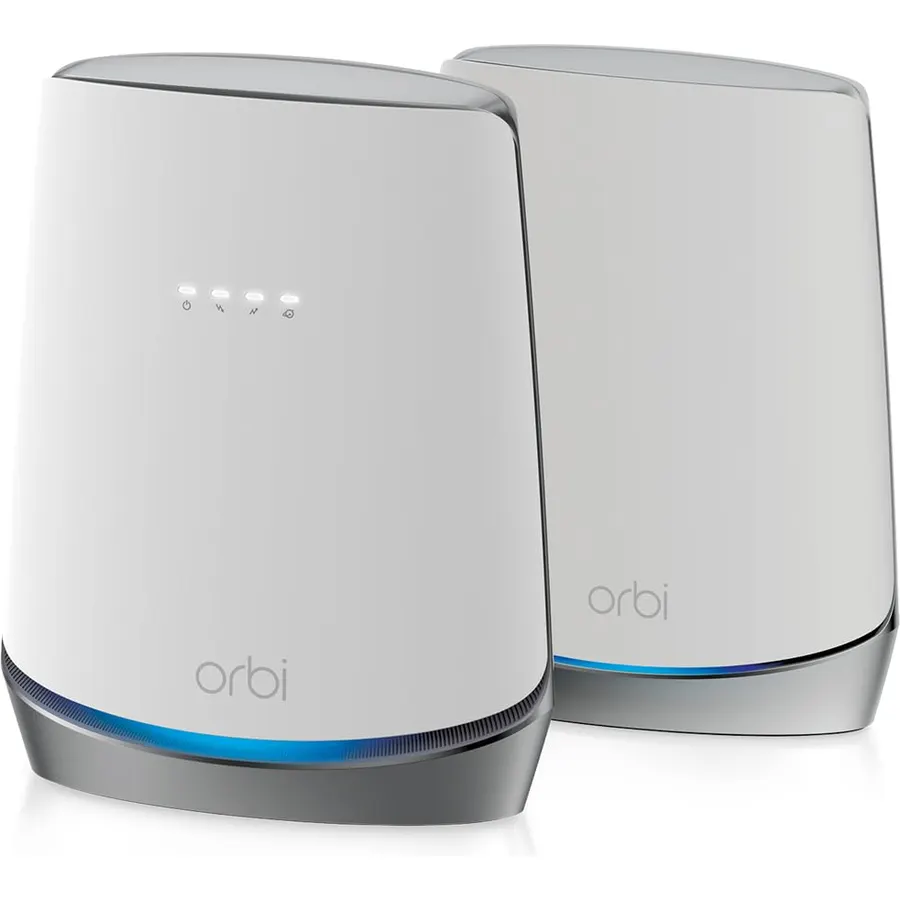 NETGEAR Orbi Cable Modem Router Combo Mesh System (CBK752) DOCSIS 3.1 – AX4200 WiFi 6 (4.2 Gbps) – Certified with Xfinity (up to 900Mbps, Spectrum & Cox (up to 1Gbps) – Covers 5,000 sq.ft.