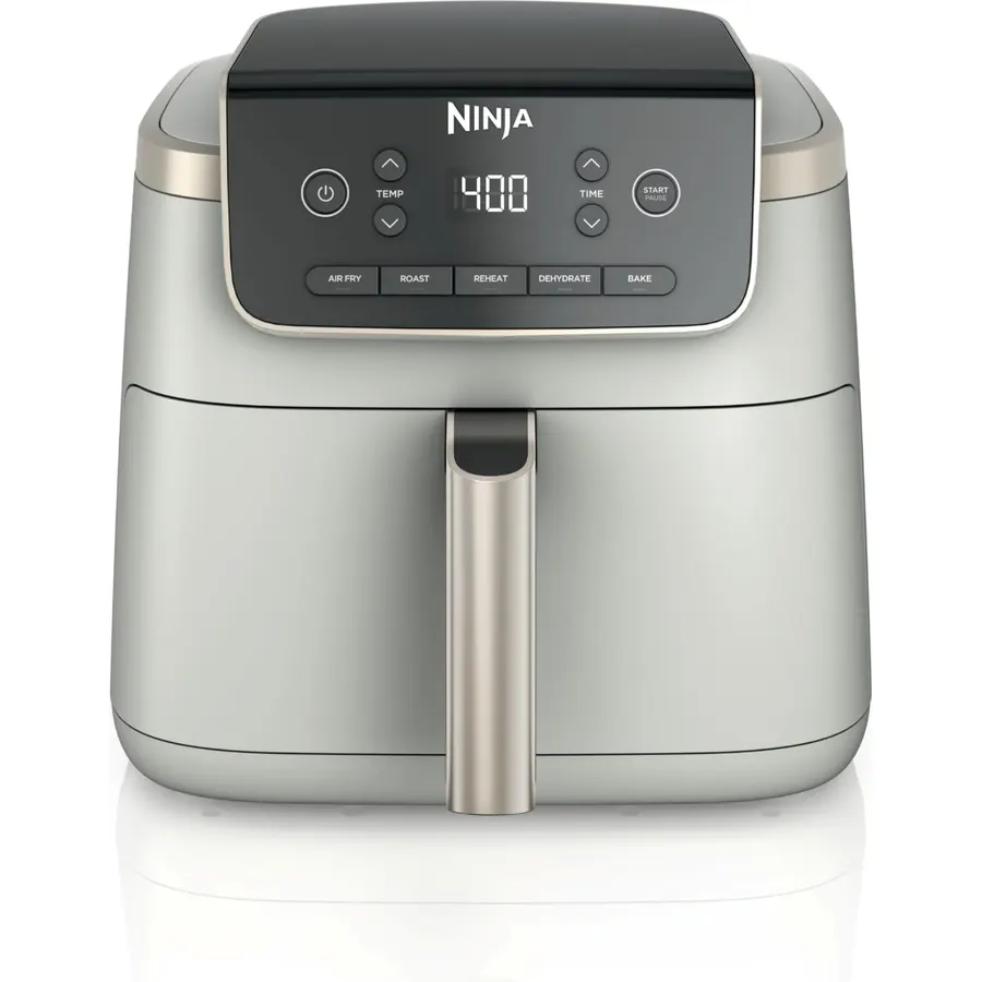 Ninja Crispi Pro Glass Air Fryer, 6-in-1, Amazon Exclusive Bone & Champagne