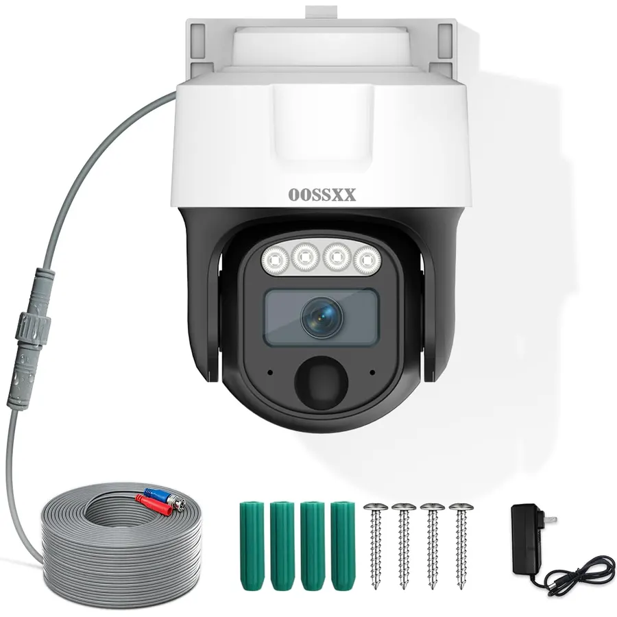 OOSSXX 4K 8MP HD-Analog Extend CCTV Camera for DVR Surveillance System