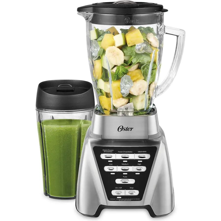 GDOR Smoothie Blender for Kitchen, 1200W Glass Blender with To-Go Cup Combo