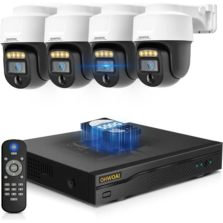 ZOSI 16 Channel 4K PoE Home/Business Security Camera System with 4TB HDD