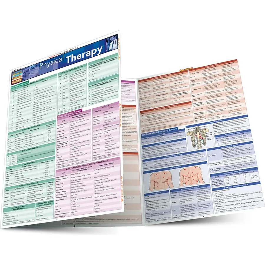 Physical Therapy: QuickStudy Laminated Reference Guide (QuickStudy Academic)