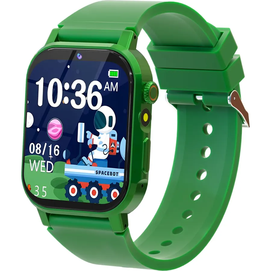 Phyulls Kids Smart Watch with 32 Puzzle Games, Video, HD Camera, Pedometer