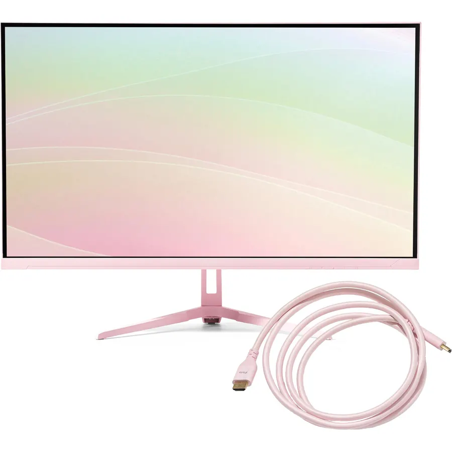 Pixio PX278 Wave Blue 27" 180Hz 1440p Fast IPS Panel 1ms GTG AMD FreeSync Gaming Monitor with Blue HDMI 2.1 Cable Certified Ultra High Speed 6FT 8K 60Hz 4K 120Hz Nylon Braided