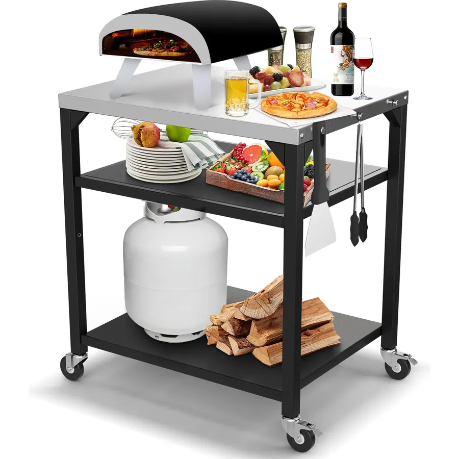 Pizza Oven Stand for Ninja Woodfire