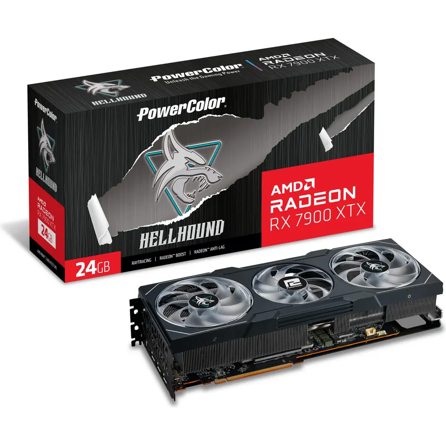 PowerColor Hellhound AMD Radeon RX 7900 XTX Graphics Card