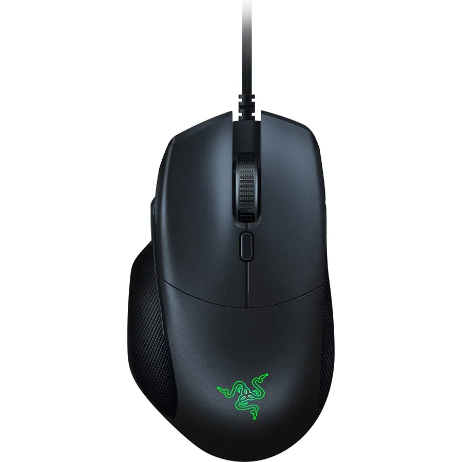 Razer Basilisk Essential Gaming Mouse: 6400 DPI Optical Sensor - Chroma RGB Lighting - 7 Programmable Buttons - Mechanical Switches - Classic Black