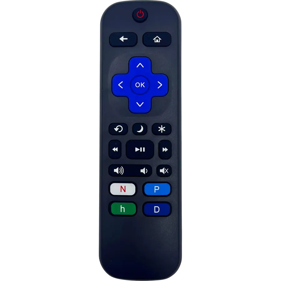 Remote Control Compatible with RCA HD, FHD, 4K Ultra HD Smart Roku TVs (No Voice Control)
