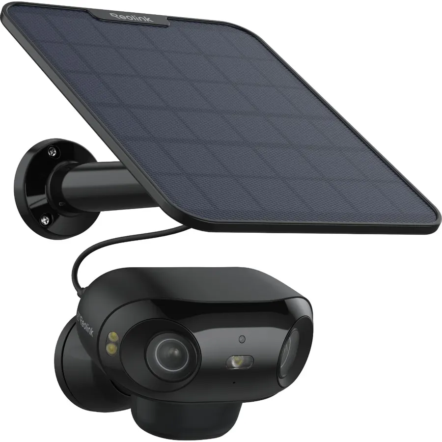 REOLINK 4K 180° Dual-Lens ColorX Night Vision Solar Camera Outdoor Wireless