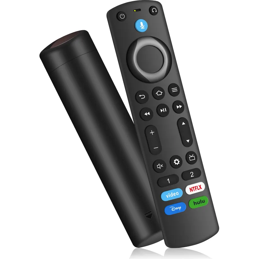 Replacement Remote for FireSeries, Insignia Smart TVs Stick and TVs Cube, Voice Remote Compatible with TVs Stick(2nd/3rd Gen/Lite/4K/4K Max), Smart TVs 3rd Gen & TVs Cube(1st/2nd Gen), PRO Remote