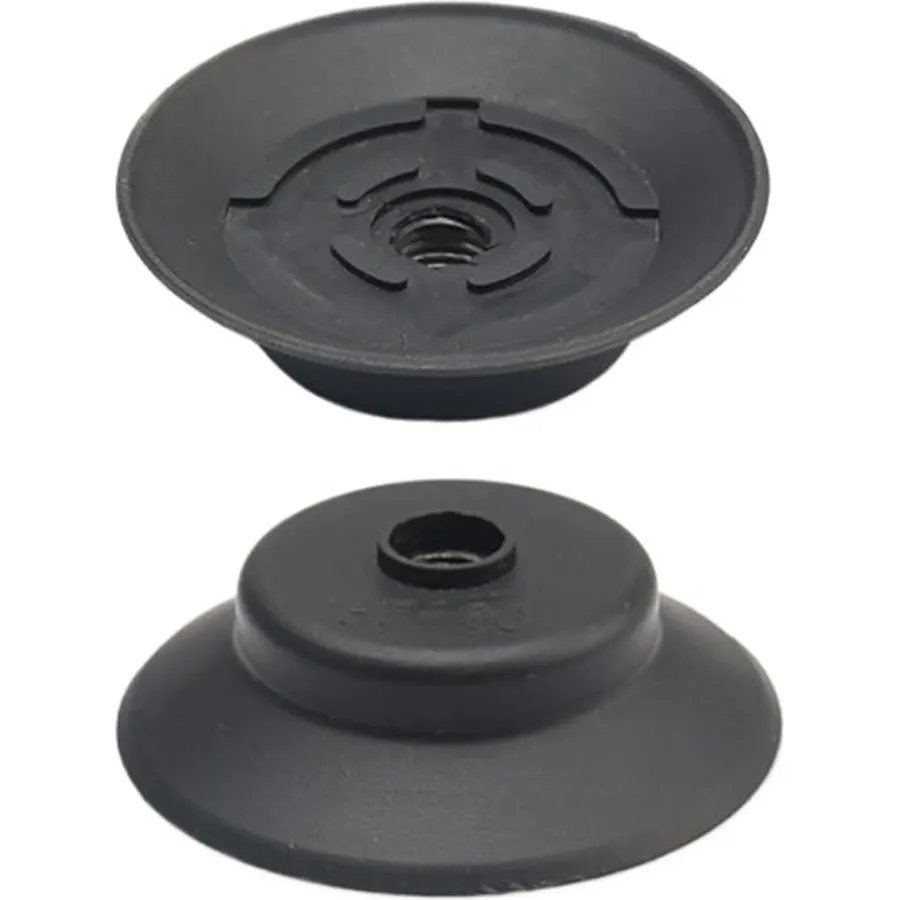 Robot Vacuum Suction Cup PA/PFG Pneumatic Accessories Black Nitrile Rubber(PFG-95-black)