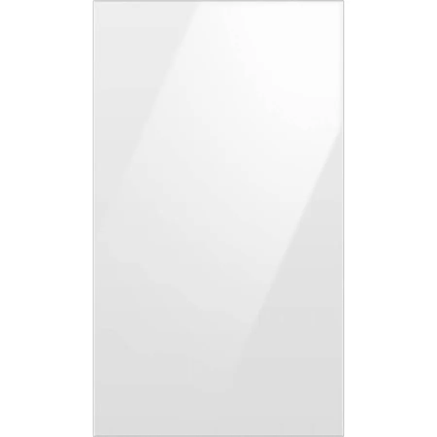 SAMSUNG RAF18DBB35 BESPOKE 4-Door Flex(TM) Refrigerator Panel in White Glass - Bottom Panel