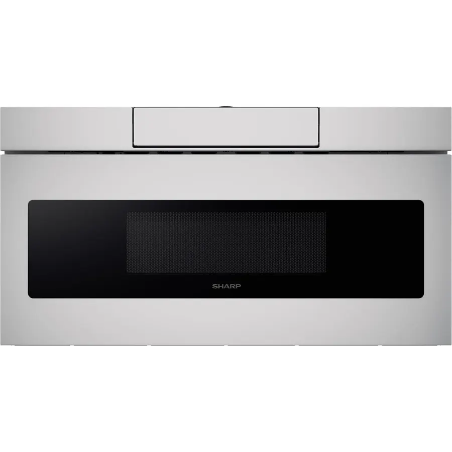 SHARP SMD3070ASY Microwave Drawer Oven, 30-inch, 1.2 Cubic Feet, 950 Watt, Concealed Angled Touch Control Panel with Digital LCD Display, Stainless Steel