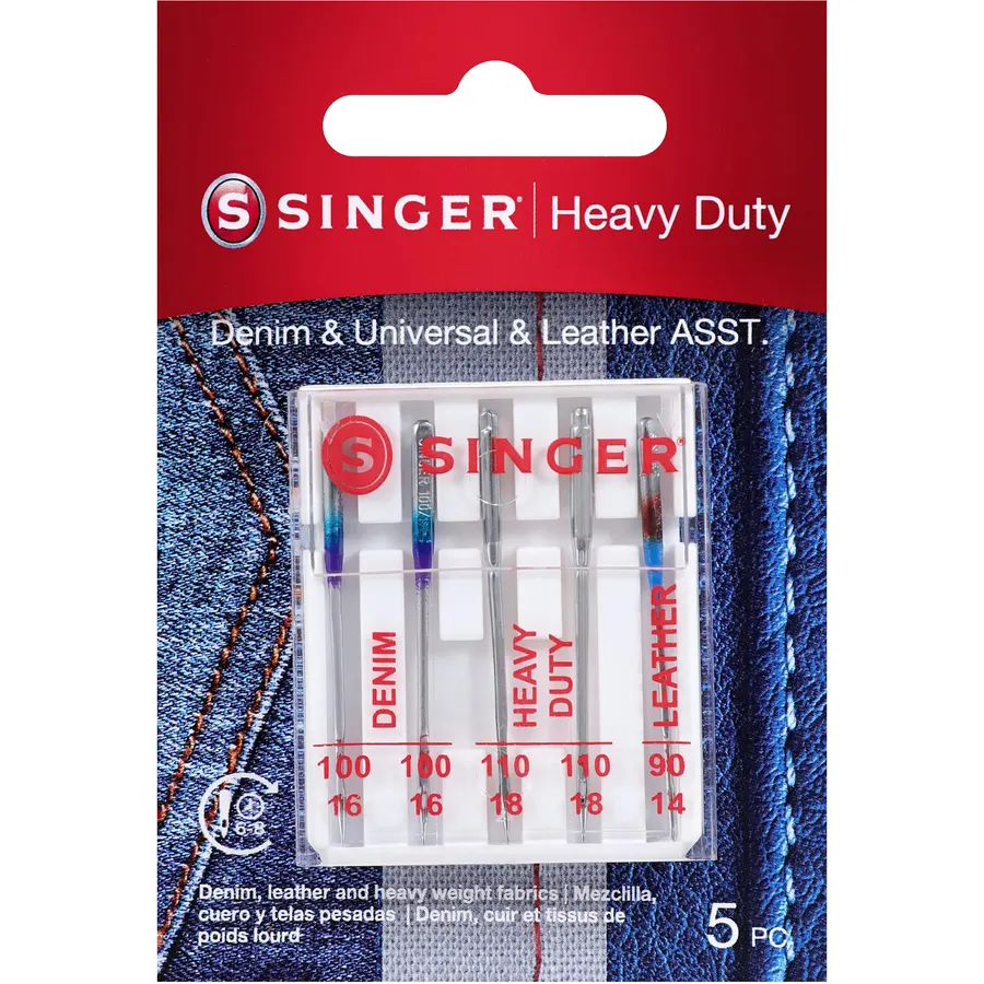 SINGER 04801 Universal Heavy Duty Machine Needles -2 Pack