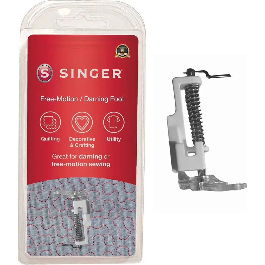 SINGER® Darning and Free Motion Embroidery Presser Foot