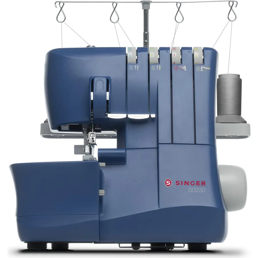 SINGER® S0100 High Speed Serger Overlock Machine, 2-3-4 Thread Capability