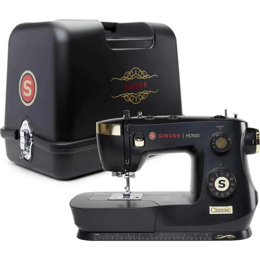 SINGER® Super Bundle, Heavy Duty 500 Sewing Machine with Carrying Case