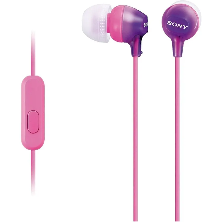 Sony Sealed Inner Ear Receiver MDR-EX15AP/V Aqua Violet