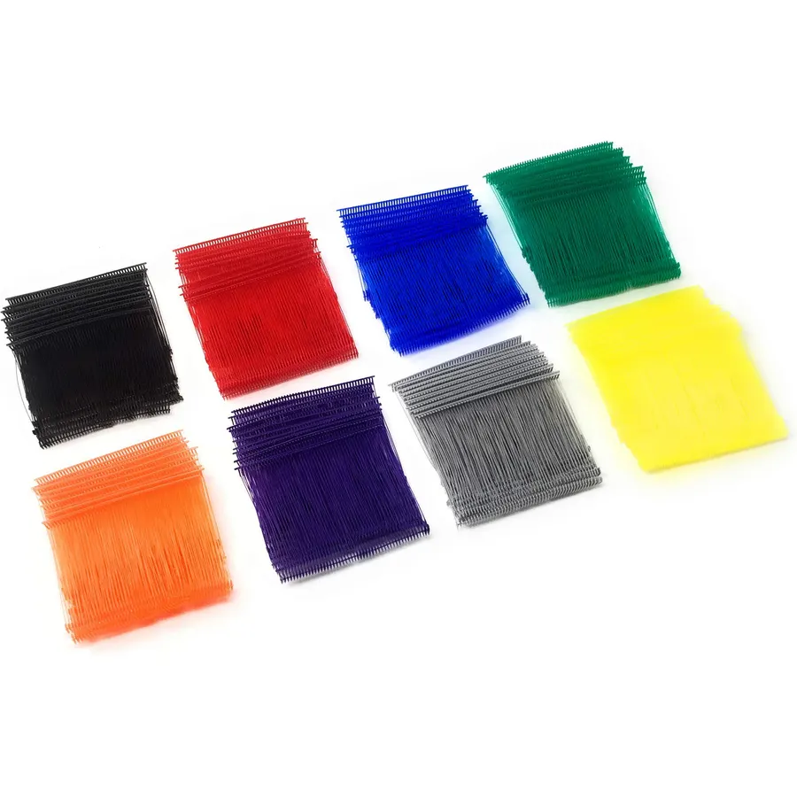 Standard Tagging Gun Barb Fasteners, 3 Inch, 8 Colors, 4000 Total Barbs