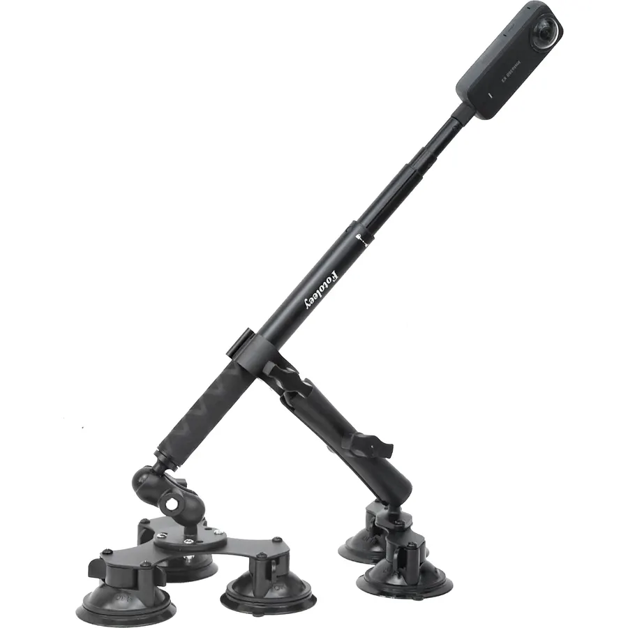 Suction Car Mount Kit for Insta360 X6/ X5/X4/X3/Ace Pro/Go 3