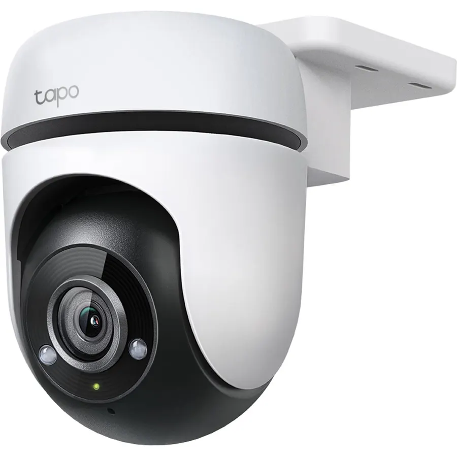 Tapo 1080P Outdoor Wired Pan/Tilt Security Wi-Fi Camera, 360° View, Motion Tracking, Night Vision, Free AI Detection, Cloud & SD Card Storage (up to 512GB), Tapo C500