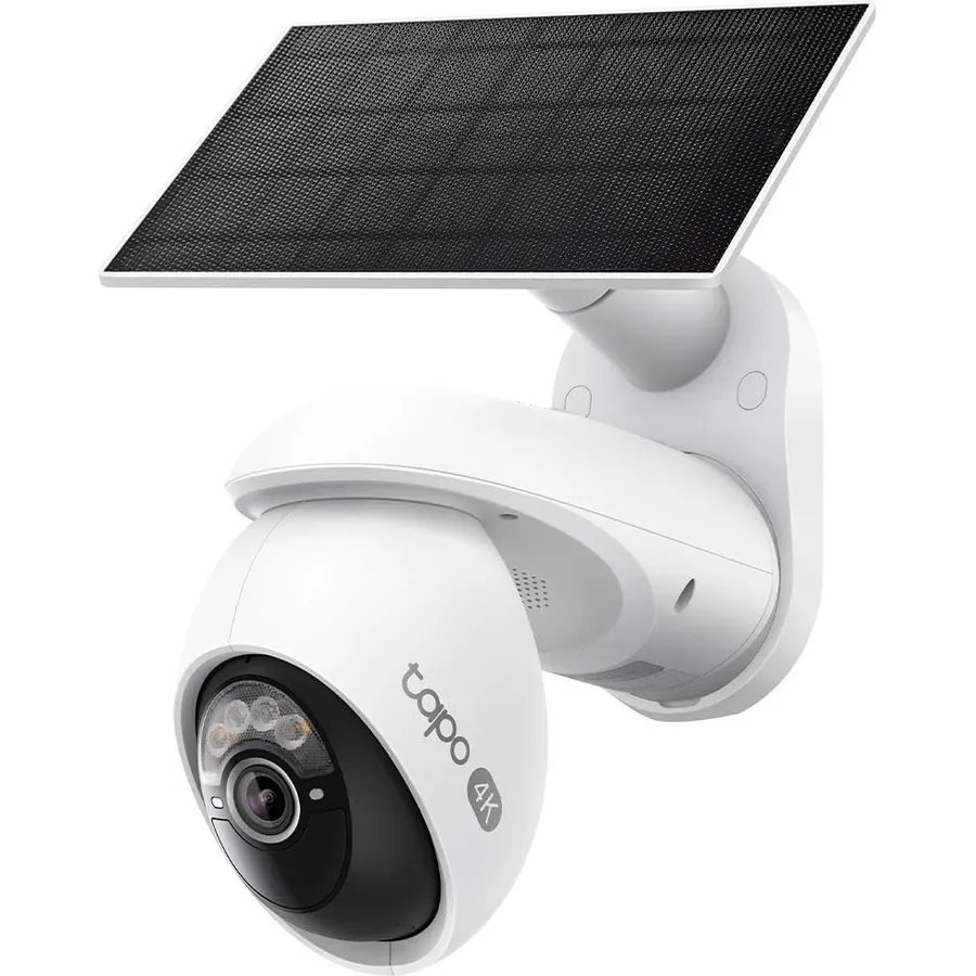 Tapo 4K Outdoor Pan/Tilt Wireless Security Camera, Solar Charging, C660 KIT