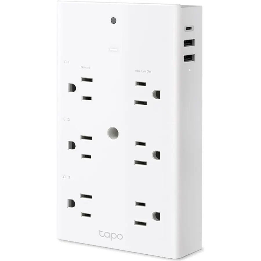 Tapo Smart Plug Outlet Extender, P306, 3 Individual Smart Outlets