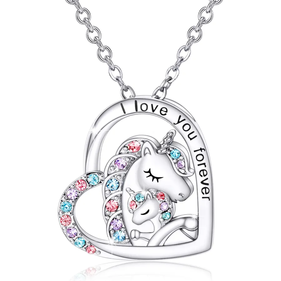 Tarsus Lucky Unicorn Necklace to Girls