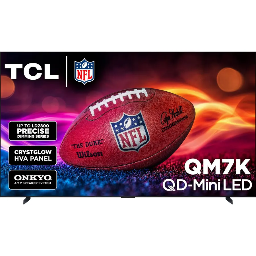 TCL 115QM7K 115 inch Class QM7K Series 4K UHD QD-Mini LED Smart Google TV